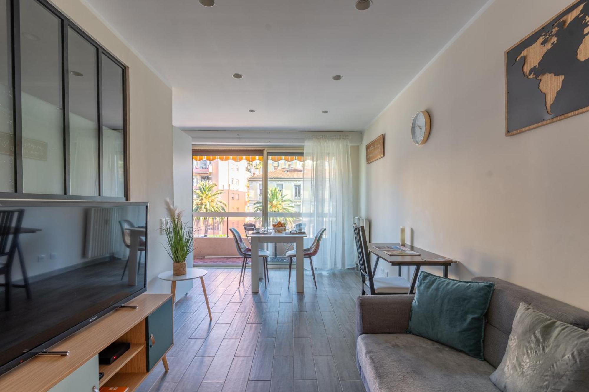 Fabuleux Appartement 2 Personnes Au Coeur De Menton, Climatise Et Proche Gares Routiere Et Sncf מראה חיצוני תמונה